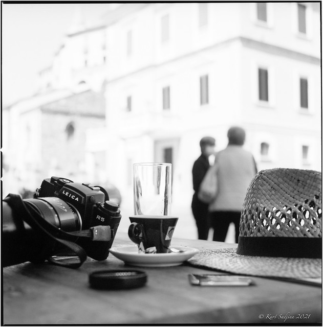 Un´ Espresso ed una Leica_Hasselblad 503cx
