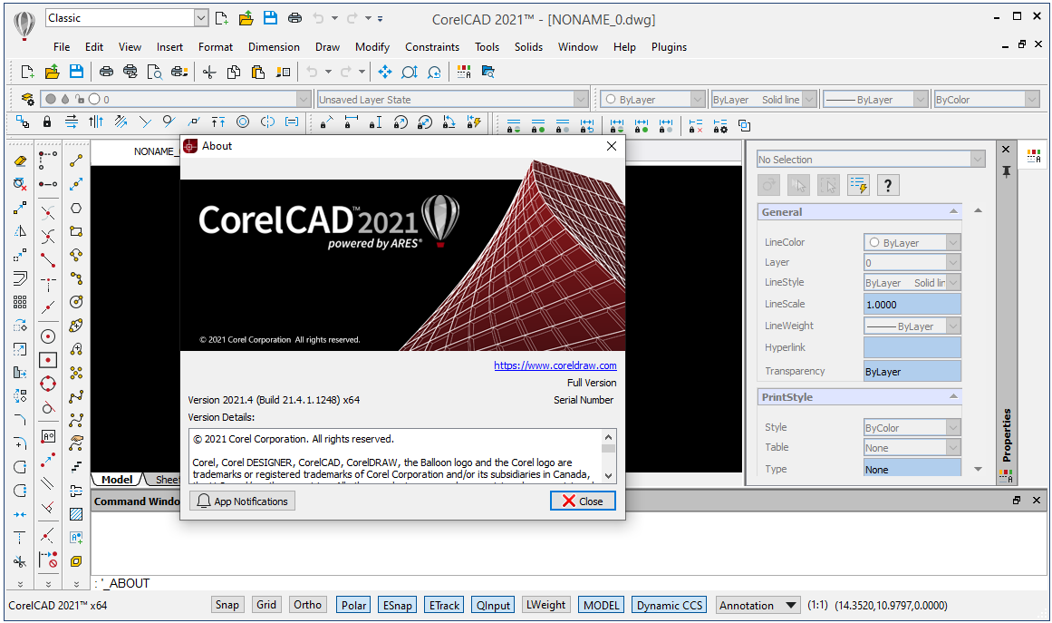 Working with CorelCAD 2021.5 Build 21.1.1.2097 full