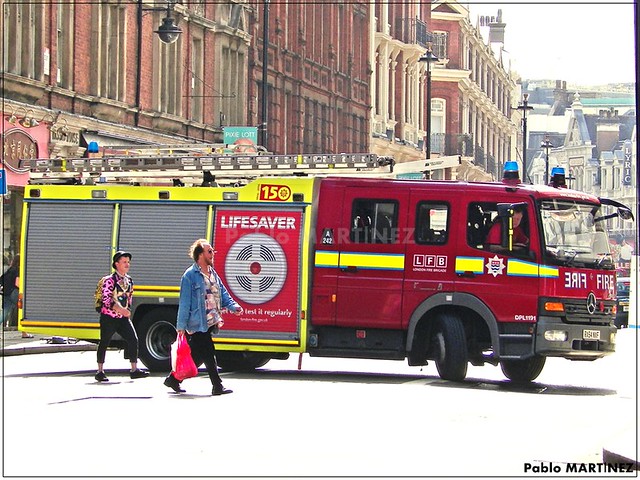 Mercedes Benz ATEGO London Fire Brigade