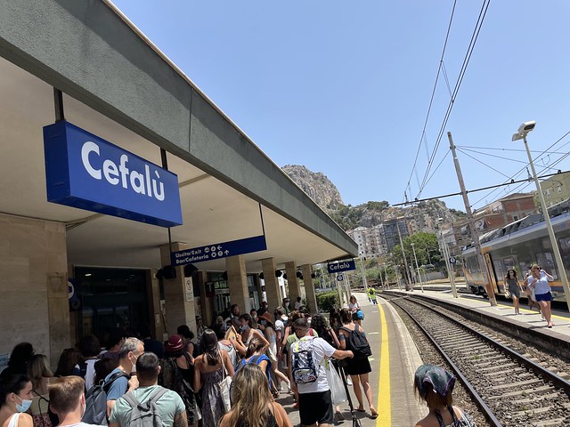 Ankunft in Cefalù