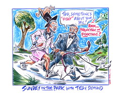 Sunday in the Park with Ted and Sigmund