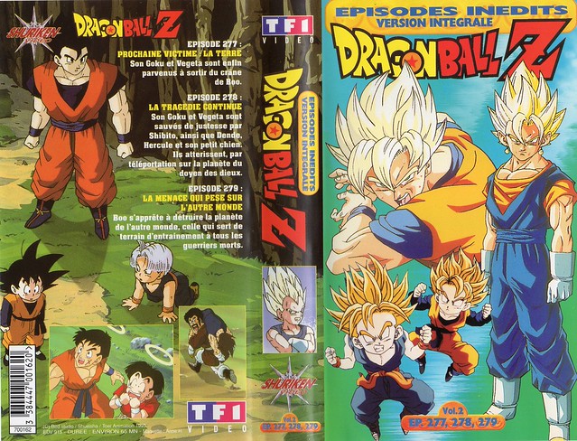 Jaquettes VHS Dragon Ball Z 