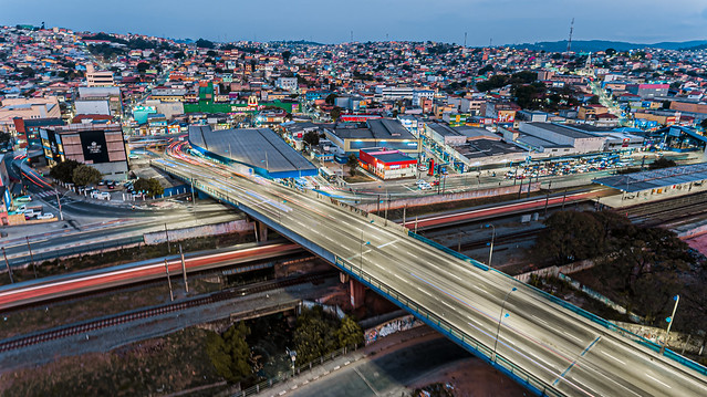 (2021.07.09) Panorâmicas da Cidade, Viaduto José dos Santos Novaes, Trens e arredores