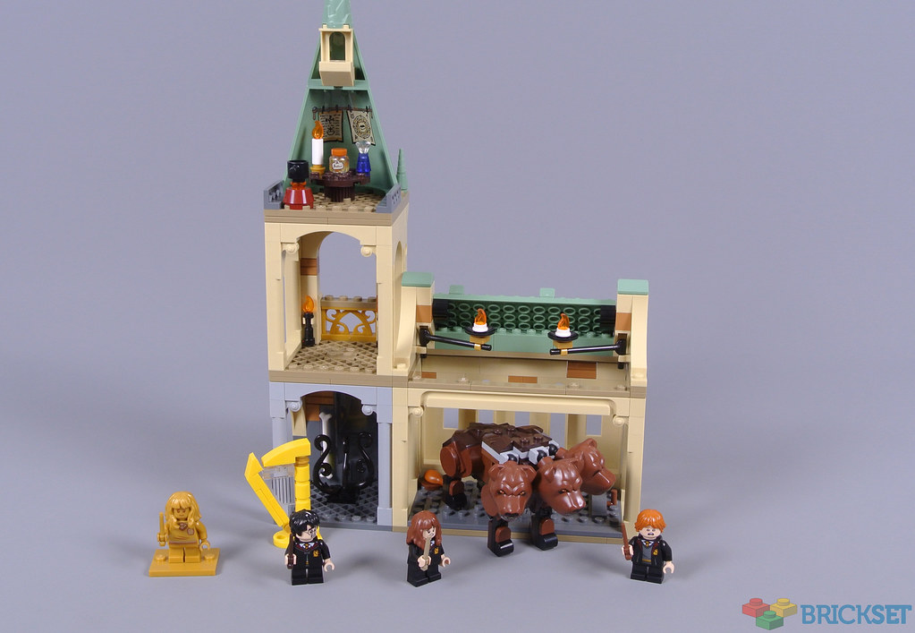 Review: 76387 Hogwarts: Fluffy Encounter Brickset: LEGO set guide database