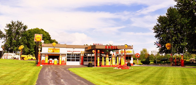 Shell display at Kendallville Indiana