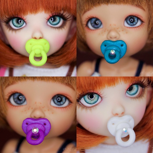 Pacifiers collage