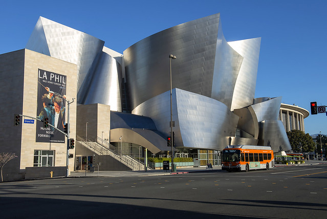 Walt Disney Concert Hall, Downtown Los Angeles, California