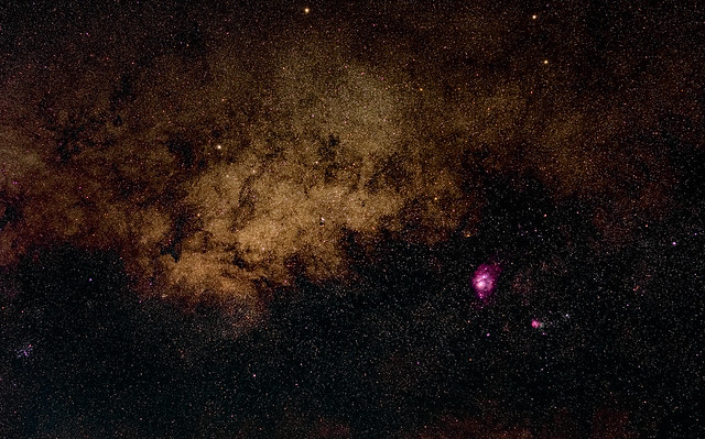 Lagoon & Trifid nebula