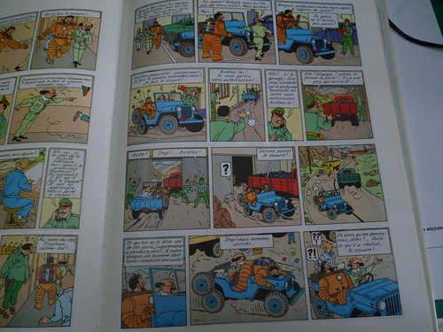 Pas-à-pas : Vignette inspirée de l'album de  Tintin "Objectif Lune" 51304091251_26c17b1652