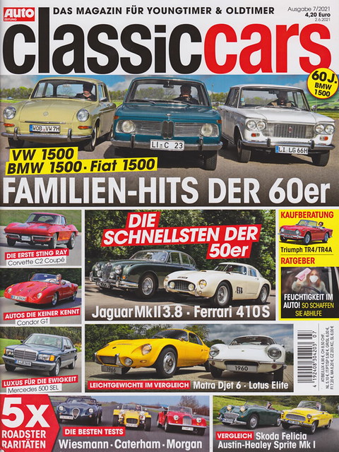 Image of Auto Zeitung - Classic Cars 7/2021
