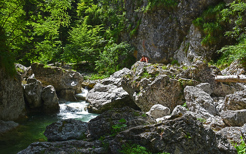 slovenija iška landscape outdoors hiking canyon slovenia wading scrambling krimmountains