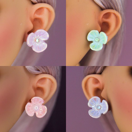 Earrings collage