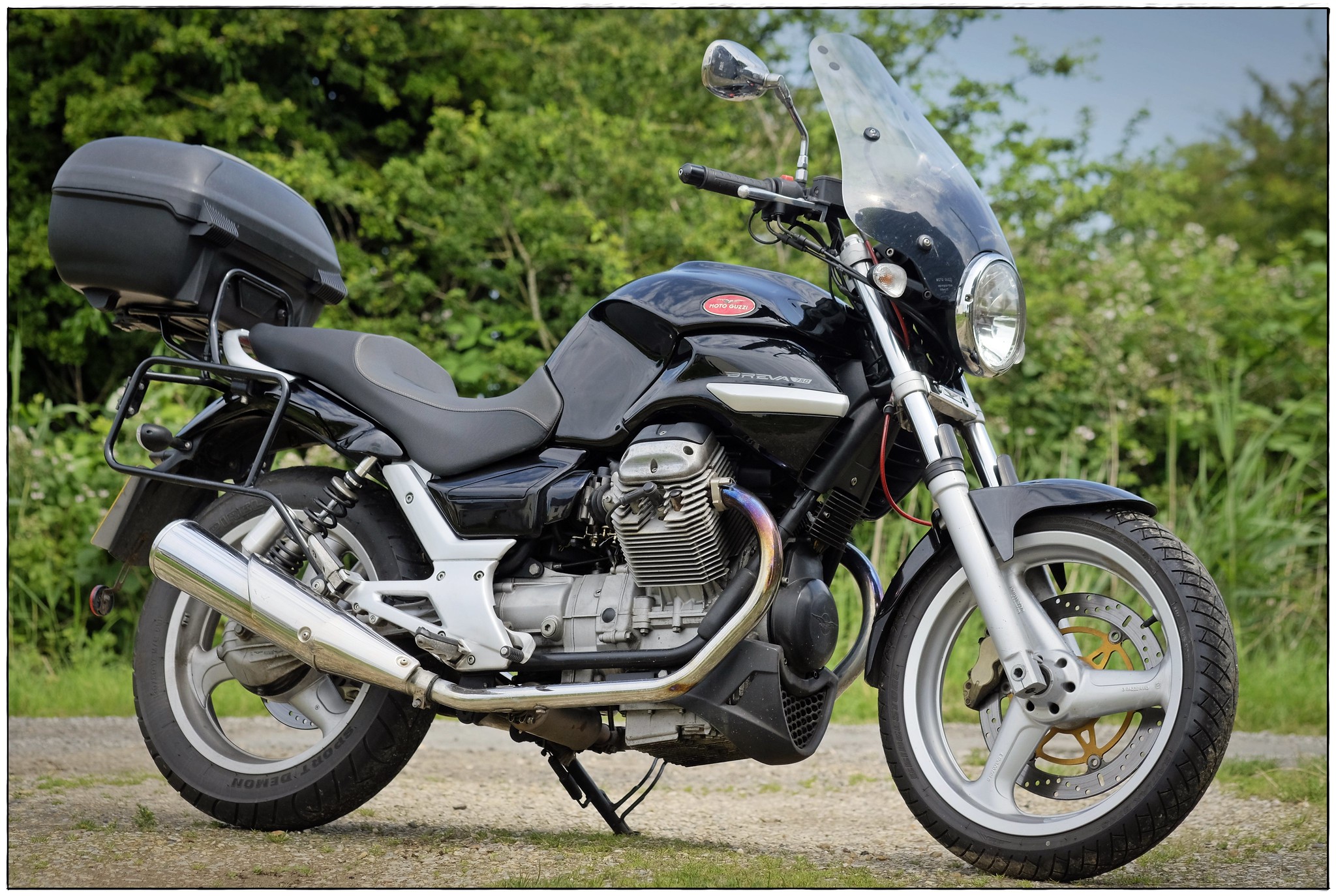 Moto Guzzi USED HANDRAIL BREVA 750IE GREY  US-32464310 GU32464310  GU3246431  32