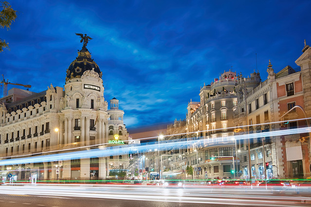 Madrid and the Blue Hour