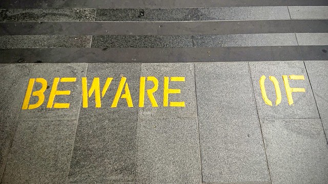 191: BEWARE OF... (complete the sentence)
