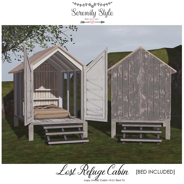 Serenity Style- Lost Refuge Cabin