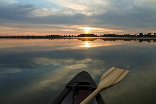 Sunrise view from my canoe-0881