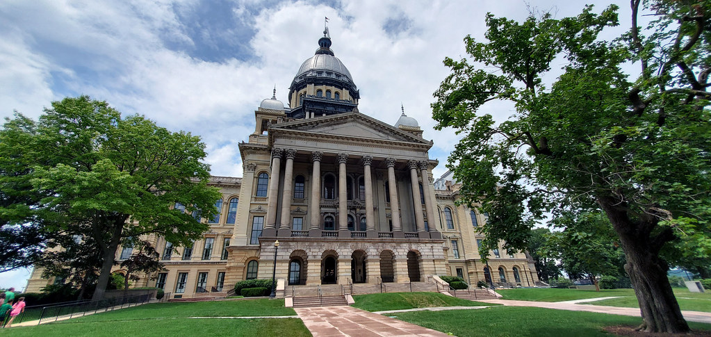 Illinois State Capitol in Springfield