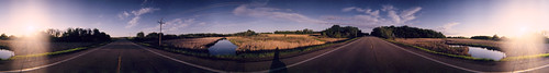 Double Sunset at the Miltona-Ida Channel by oldoinyo, Douglas County, MN.

Lomography Spinner camera, Kodak Elite Chrome 200 film. Processed commercially;