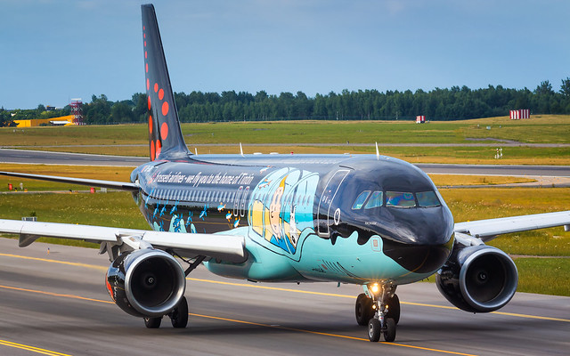 VNO A320-200 OO-SNA Brussels Airlines