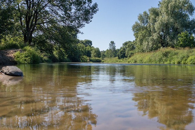 Dubna river near Votrya