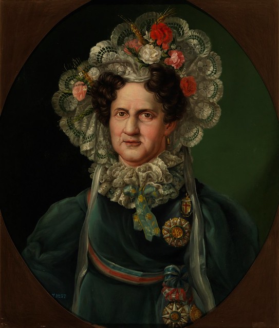 Esta belleza quería ser Reina de Chile,  Carlota Joaquina de Borbón y Borbón- Parma (1775-1830). Infanta de España y reina consorte de Portugal y del llamado Reino Unido de Portugal, Brasil y Algarve