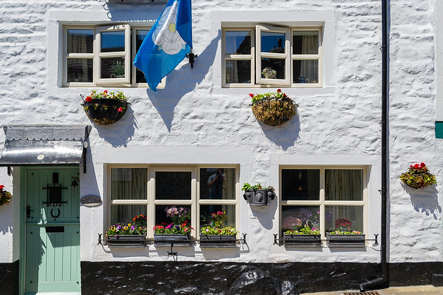 Cottage frontage - Grassington , North Yorkshire - May 2021