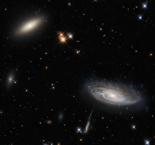 Hubble Glimpses a Galactic Duo | by NASA Hubble