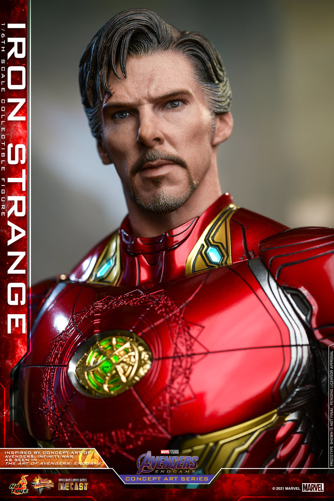 NEW PRODUCT: Hot Toys Avengers: Endgame (Concept Art Series) - 1/6th scale Iron Strange Collectible Figure 51310483442_fe00f1ffa6_h
