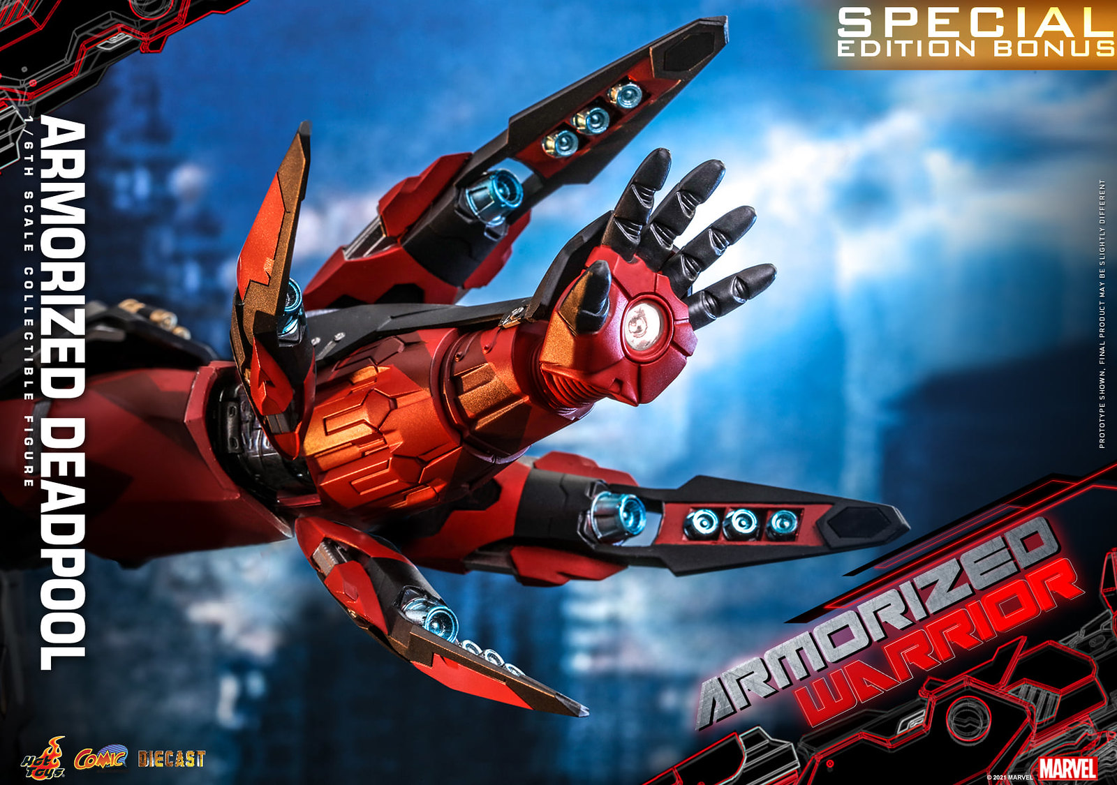 NEW PRODUCT: Hot Toys Armorized Warrior - 1/6th scale Armorized Deadpool Collectible Figure [Armorized Warrior Collection] 51310495872_a4b307407a_h