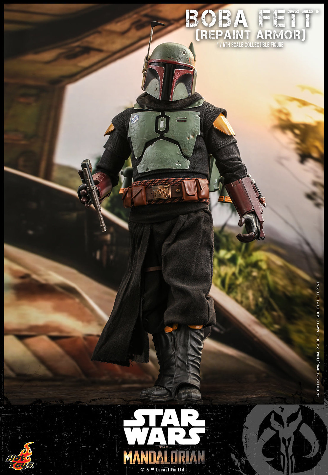 Star Wars: The Mandalorian™ - 1/6th scale Boba Fett™ (Repaint Armor) Collectible figure/ figure and Throne Collectible Set 51310543162_644ccae3ec_h