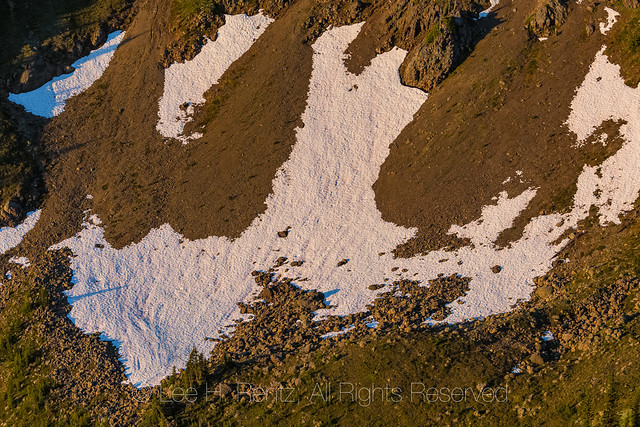 Rugged Terrain Viewed from Marmot Pass