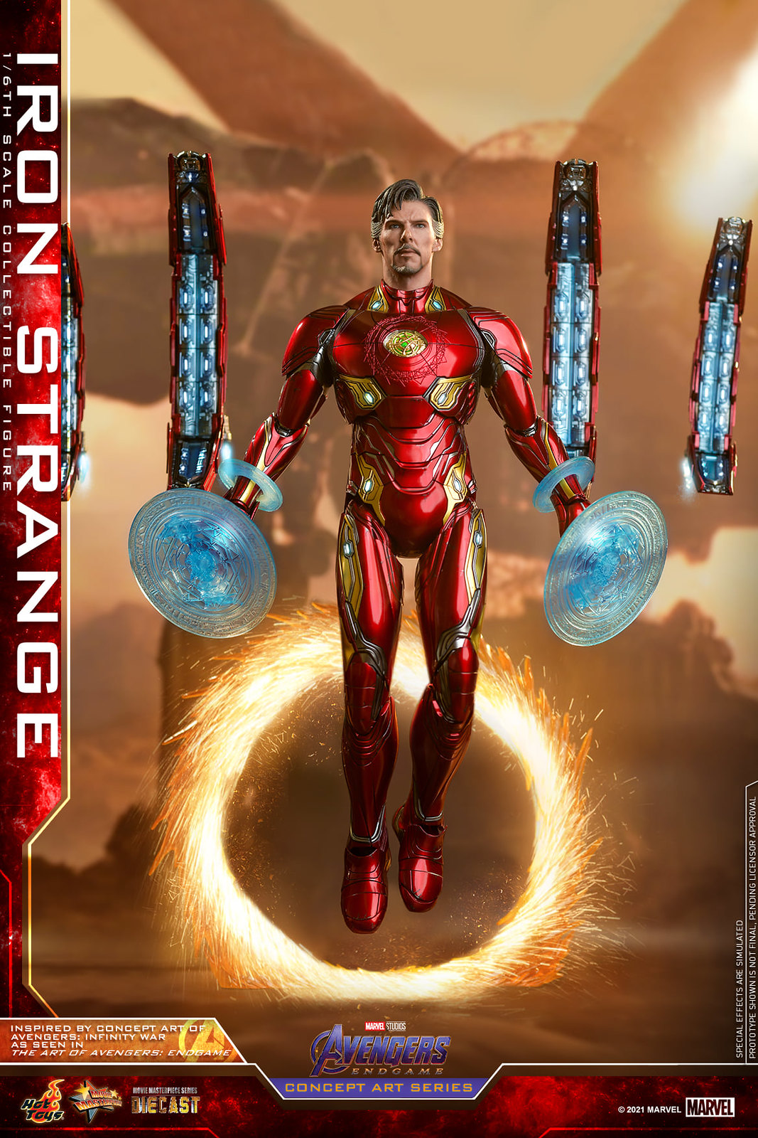 NEW PRODUCT: Hot Toys Avengers: Endgame (Concept Art Series) - 1/6th scale Iron Strange Collectible Figure 51311229891_a806b112f5_h