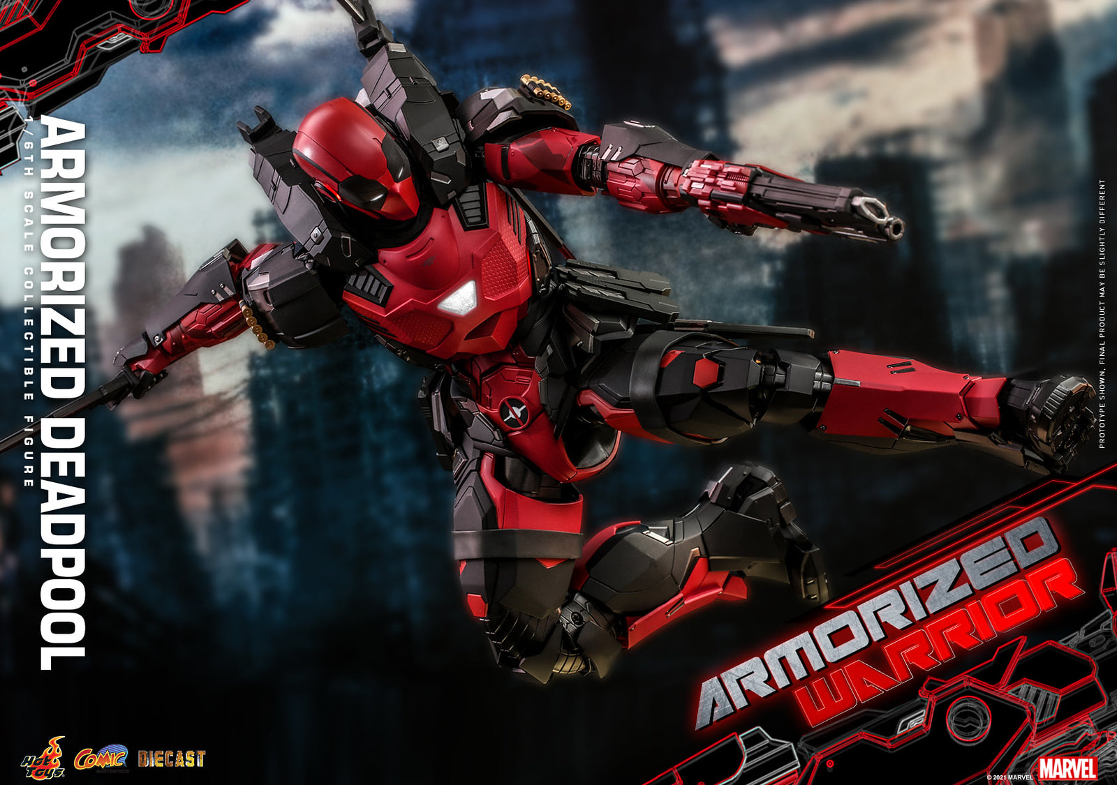 NEW PRODUCT: Hot Toys Armorized Warrior - 1/6th scale Armorized Deadpool Collectible Figure [Armorized Warrior Collection] 51311242901_d3fda21540_h