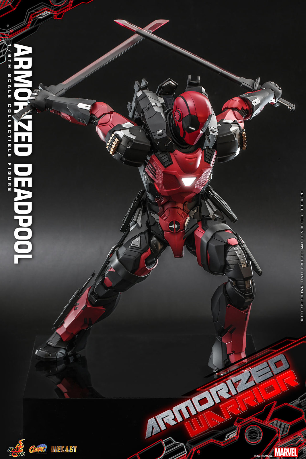 NEW PRODUCT: Hot Toys Armorized Warrior - 1/6th scale Armorized Deadpool Collectible Figure [Armorized Warrior Collection] 51311242931_8a0b791e2a_h