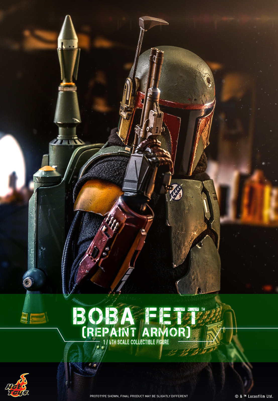 Star Wars: The Mandalorian™ - 1/6th scale Boba Fett™ (Repaint Armor) Collectible figure/ figure and Throne Collectible Set 51311290176_ff5d2ddf0b_h