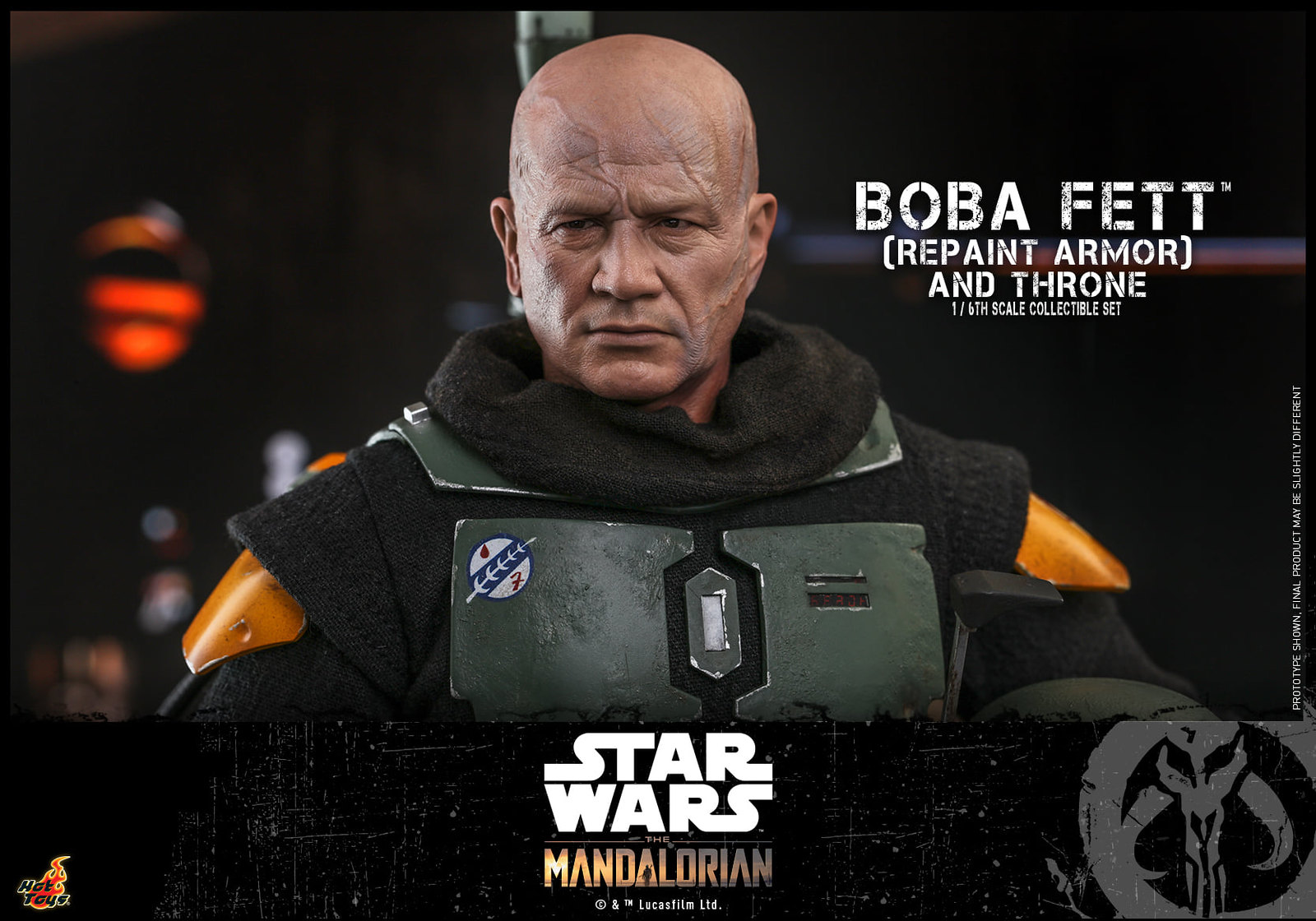 Star Wars: The Mandalorian™ - 1/6th scale Boba Fett™ (Repaint Armor) Collectible figure/ figure and Throne Collectible Set 51311297186_9975bc58fe_h