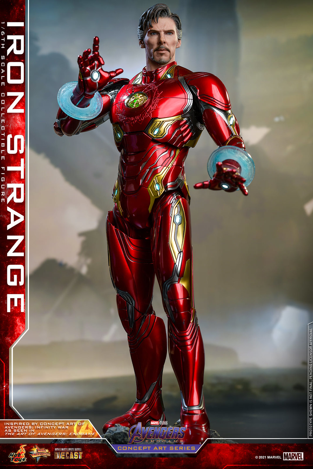 NEW PRODUCT: Hot Toys Avengers: Endgame (Concept Art Series) - 1/6th scale Iron Strange Collectible Figure 51311429848_a281cc3e6a_h