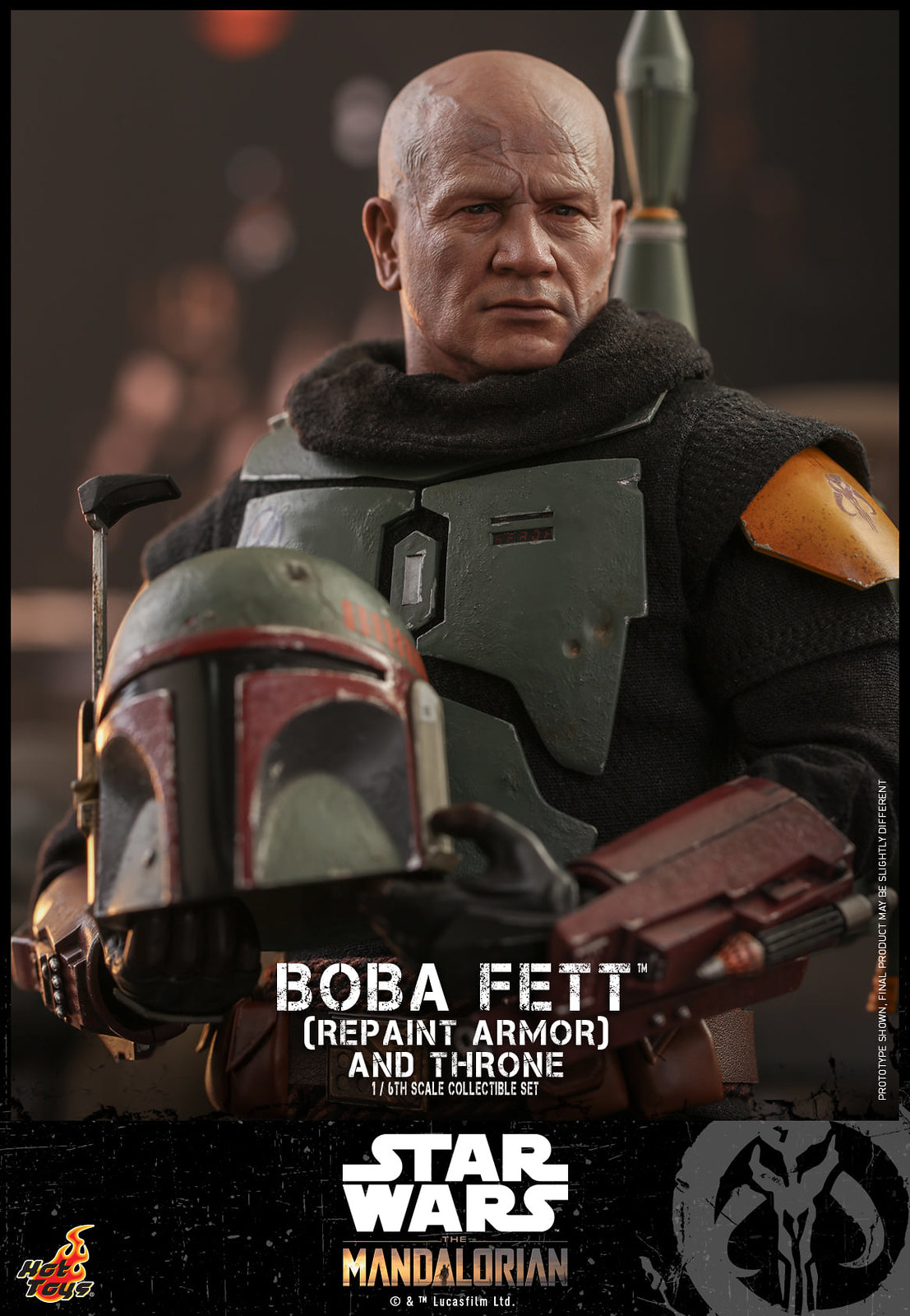 Star Wars: The Mandalorian™ - 1/6th scale Boba Fett™ (Repaint Armor) Collectible figure/ figure and Throne Collectible Set 51311496948_5d37d666f6_h
