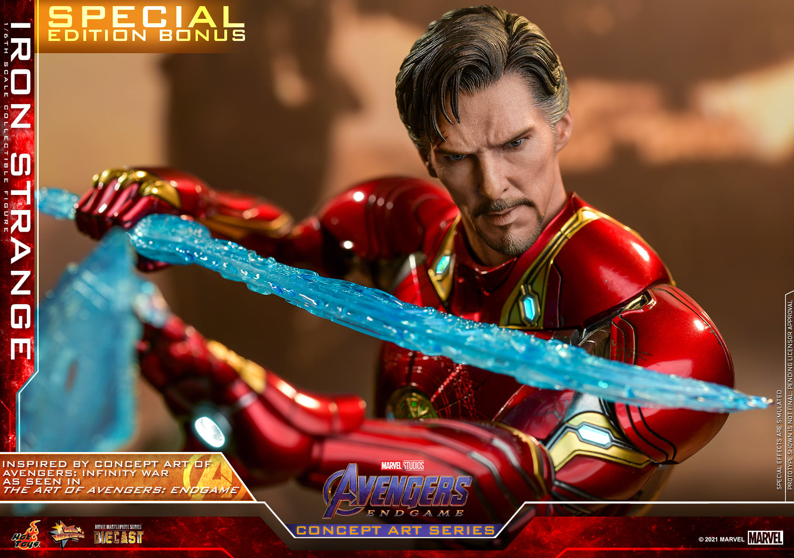NEW PRODUCT: Hot Toys Avengers: Endgame (Concept Art Series) - 1/6th scale Iron Strange Collectible Figure 51311952054_aa5c0eeb57_h