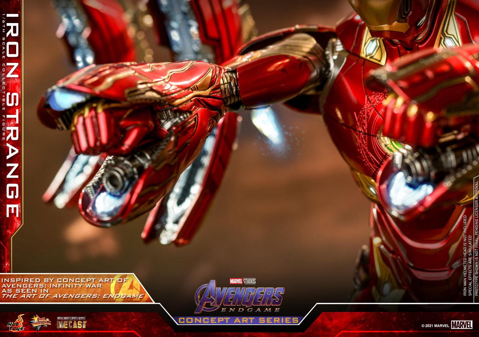 NEW PRODUCT: Hot Toys Avengers: Endgame (Concept Art Series) - 1/6th scale Iron Strange Collectible Figure 51311952074_5abd8ddae3_h