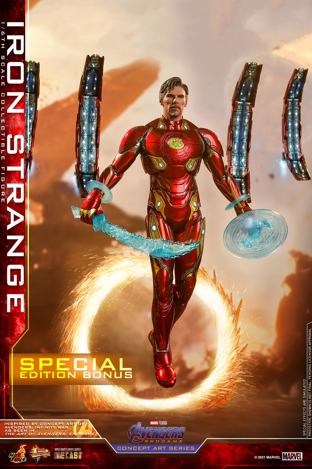 NEW PRODUCT: Hot Toys Avengers: Endgame (Concept Art Series) - 1/6th scale Iron Strange Collectible Figure 51311952114_cbb5f1c332_h