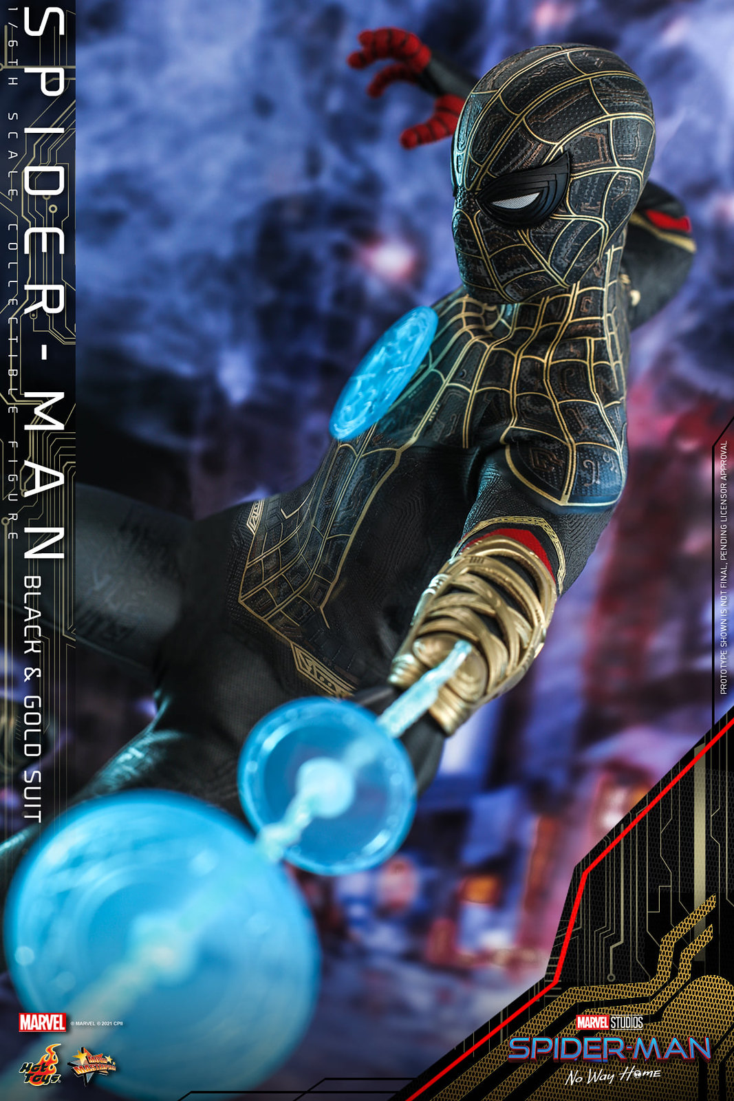 NEW PRODUCT: Hot Toys 【Spider-Man: No Way Home - 1/6th scale Spider-Man (Black & Gold Suit) Collectible Figure】 51311991509_3d757d0c3b_h