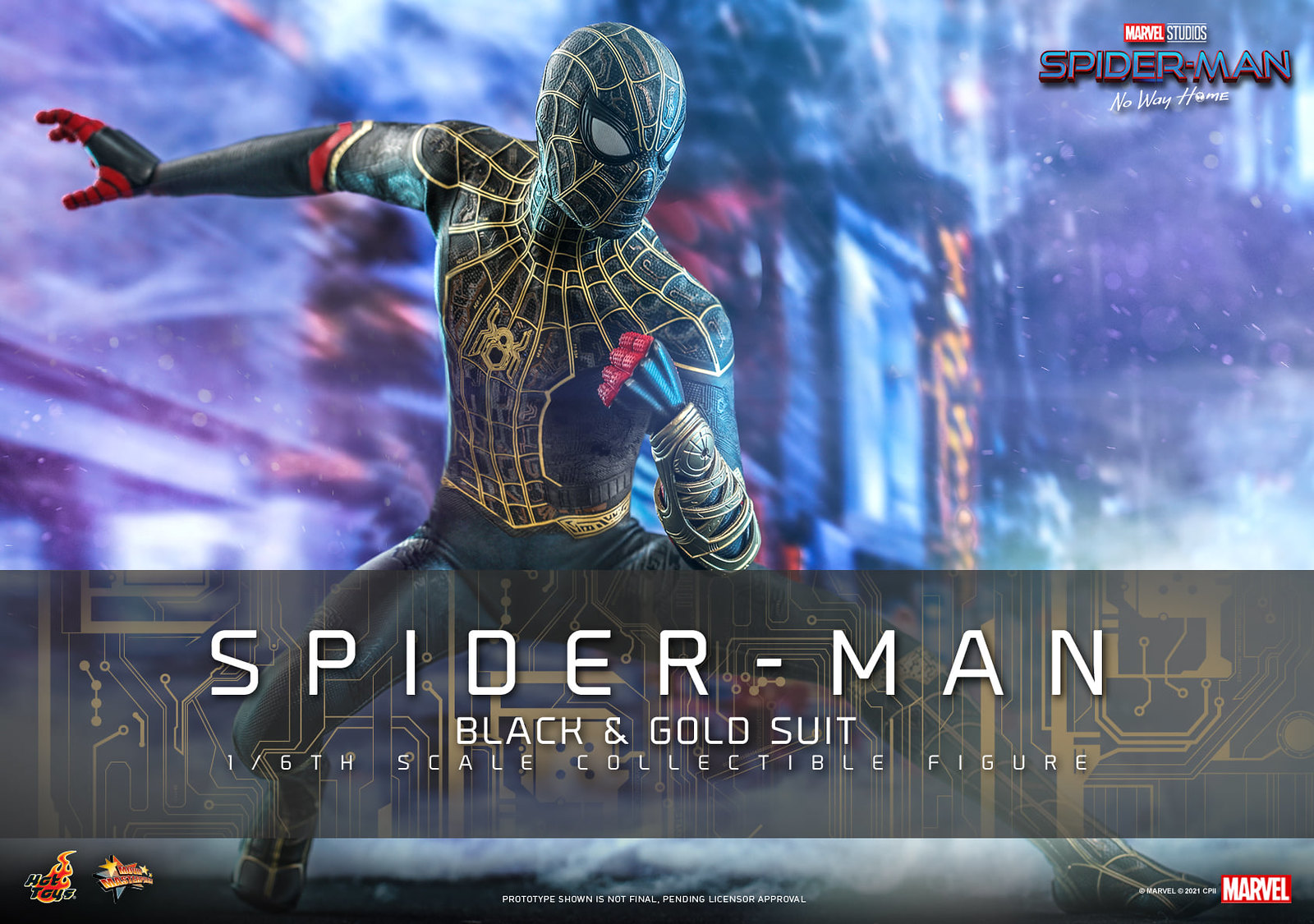 NEW PRODUCT: Hot Toys 【Spider-Man: No Way Home - 1/6th scale Spider-Man (Black & Gold Suit) Collectible Figure】 51311991519_4ded929e67_h