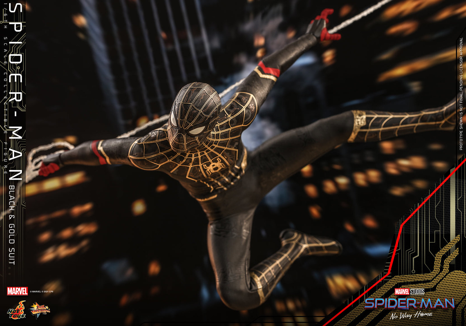 NEW PRODUCT: Hot Toys 【Spider-Man: No Way Home - 1/6th scale Spider-Man (Black & Gold Suit) Collectible Figure】 51311991579_03c1a61880_h