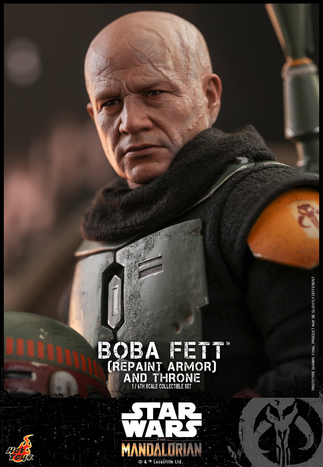 Star Wars: The Mandalorian™ - 1/6th scale Boba Fett™ (Repaint Armor) Collectible figure/ figure and Throne Collectible Set 51312018814_8a2acc9cd7_h