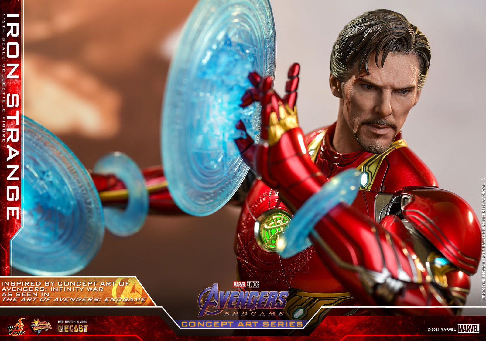 NEW PRODUCT: Hot Toys Avengers: Endgame (Concept Art Series) - 1/6th scale Iron Strange Collectible Figure 51312230255_52f0963f7e_h