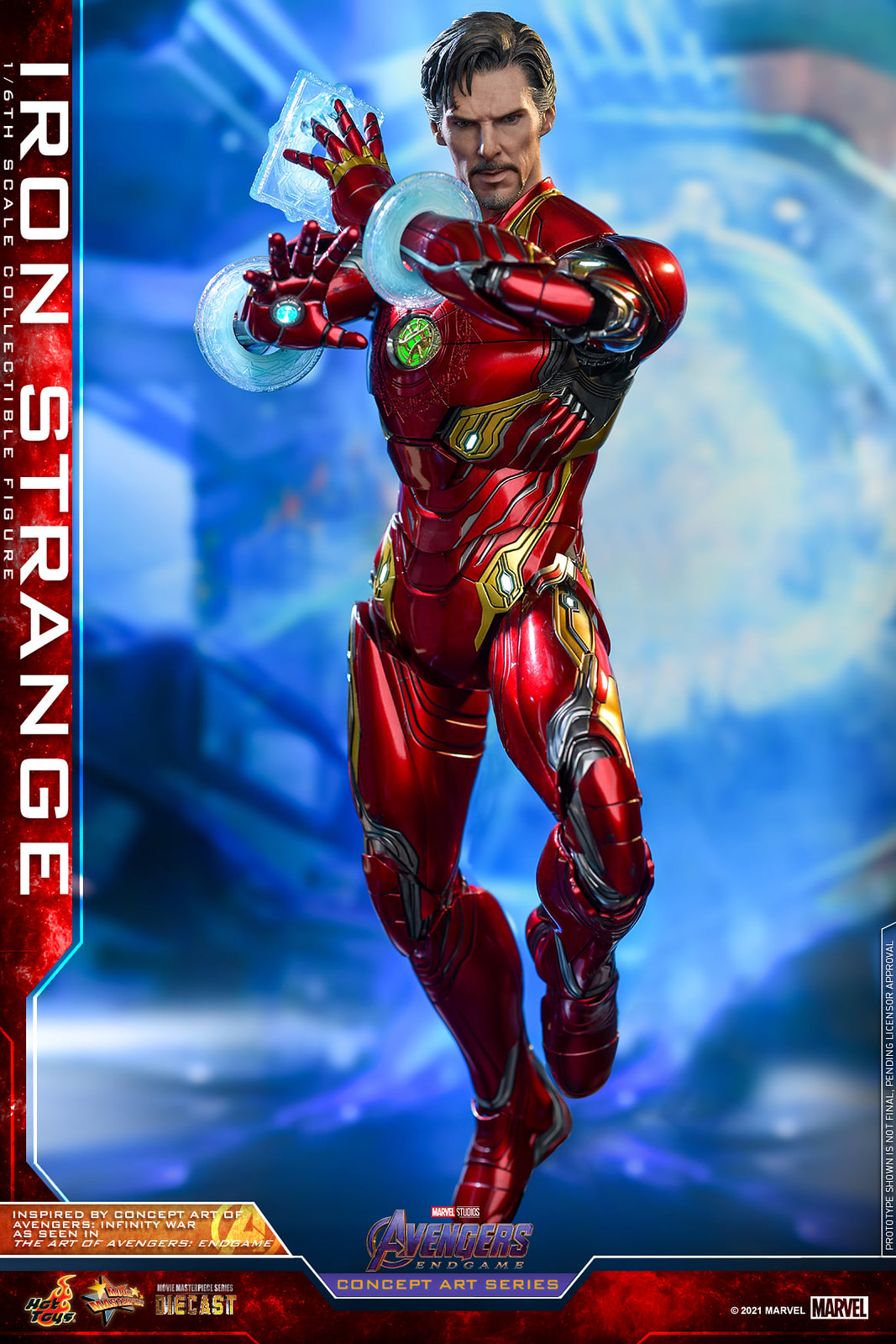 NEW PRODUCT: Hot Toys Avengers: Endgame (Concept Art Series) - 1/6th scale Iron Strange Collectible Figure 51312230345_046466612d_h