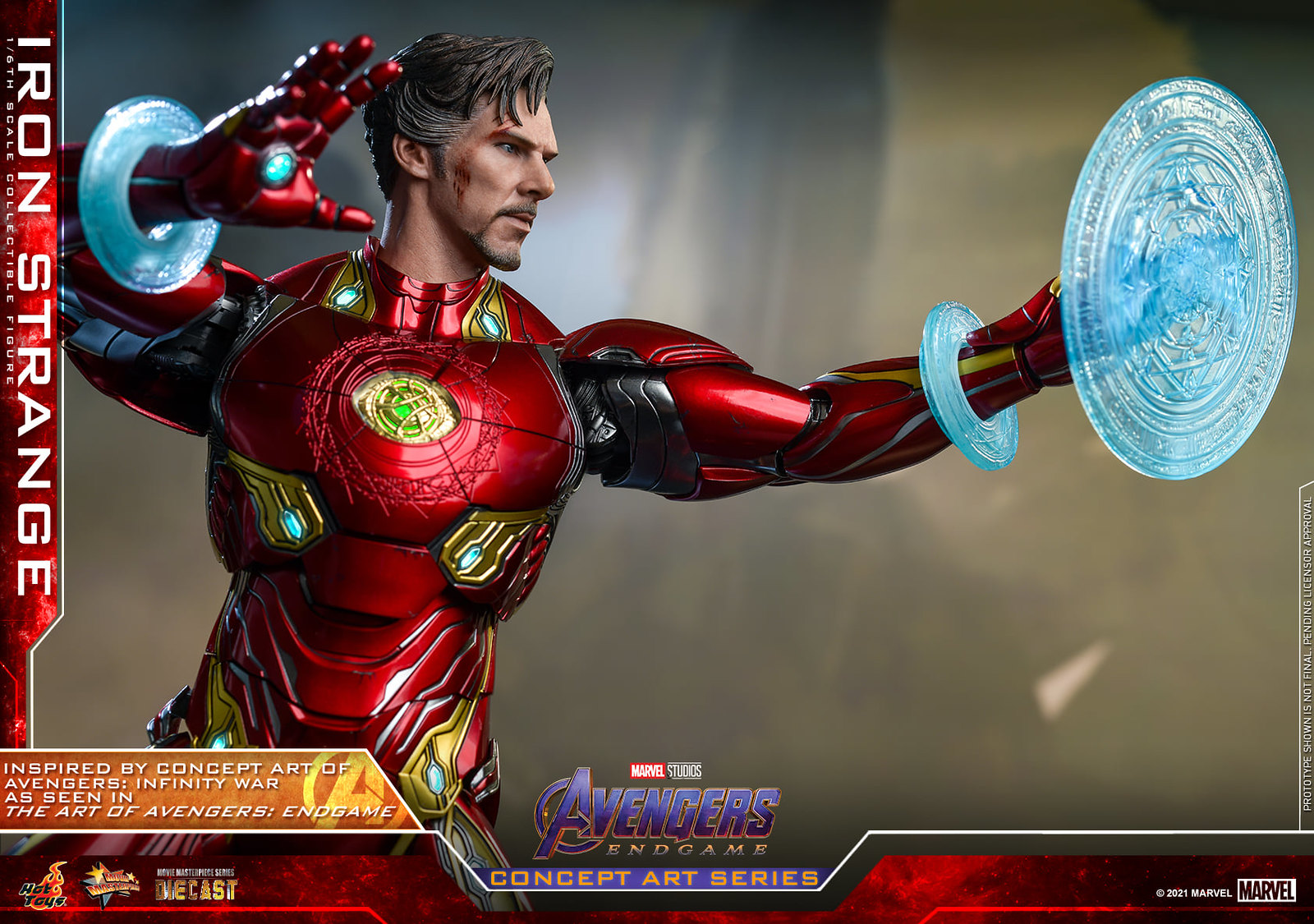 NEW PRODUCT: Hot Toys Avengers: Endgame (Concept Art Series) - 1/6th scale Iron Strange Collectible Figure 51312230480_ff5b283092_h