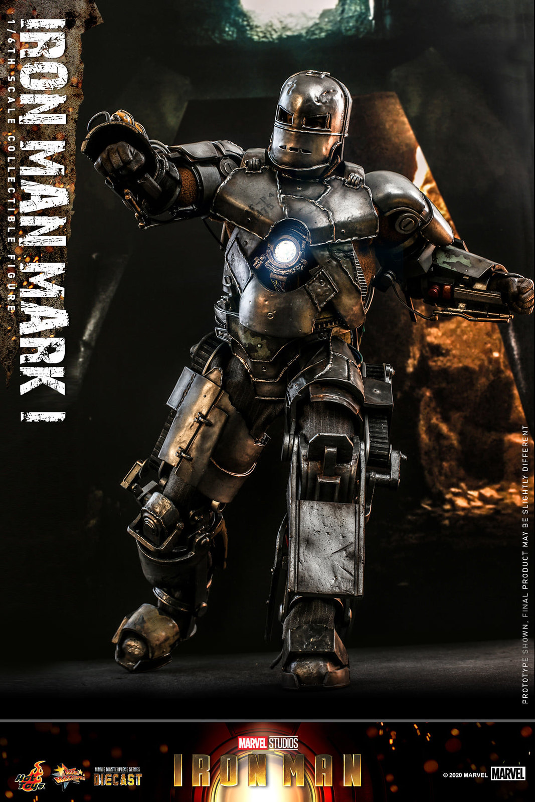 NEW PRODUCT: Hot Toys Iron Man - 1/6th scale Iron Man Mark I Collectible Figure 51312257180_20274c64d2_h